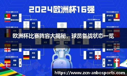 欧洲杯比赛阵容大揭秘,球员备战状态一览